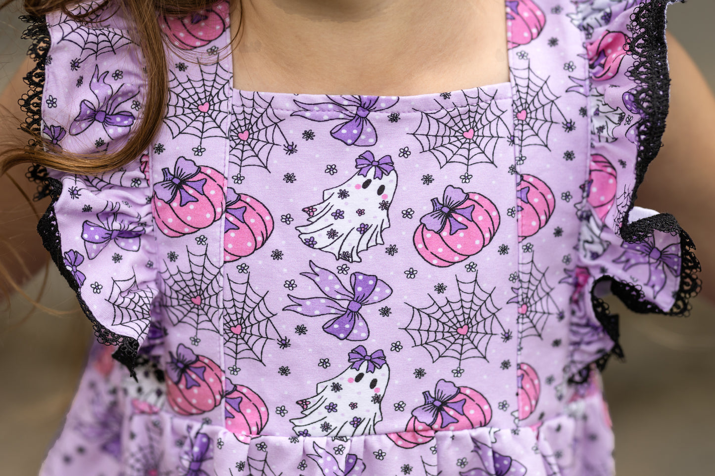 Halloween Ghoul Next Door Bow Back Tunic Set