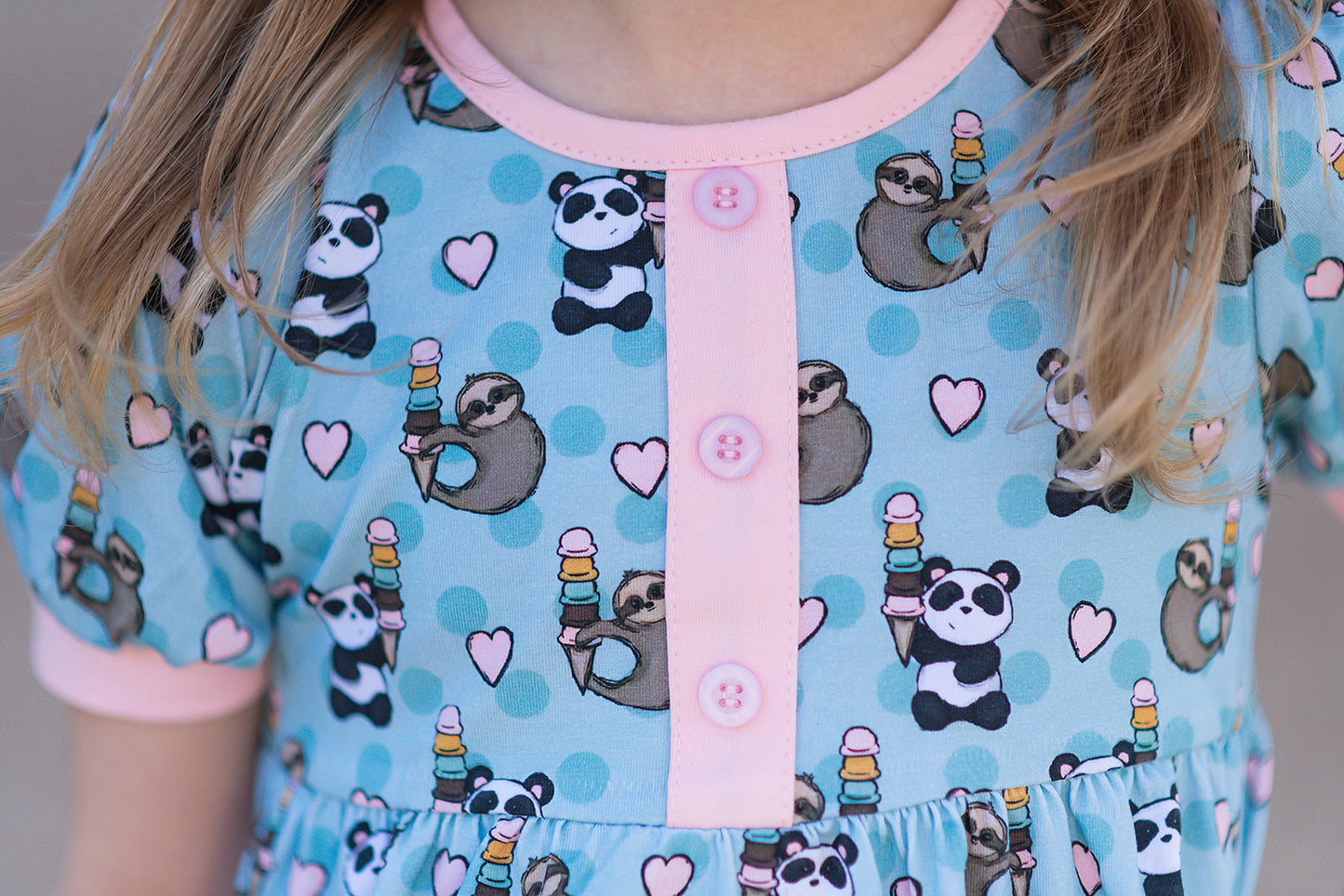 Wild about Love (Pandas and Sloths) Playset