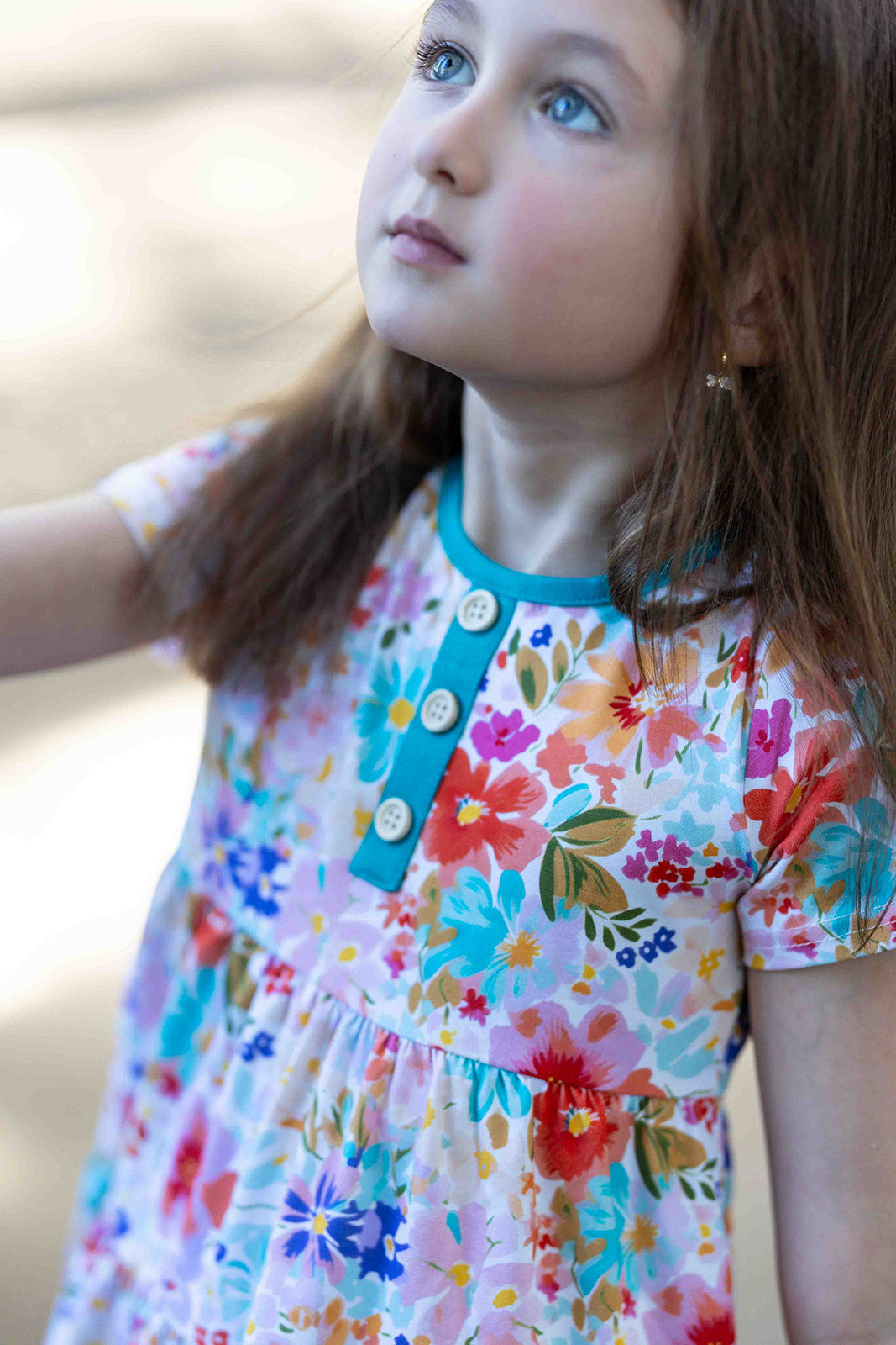 Belles Fleurs Floral Dress