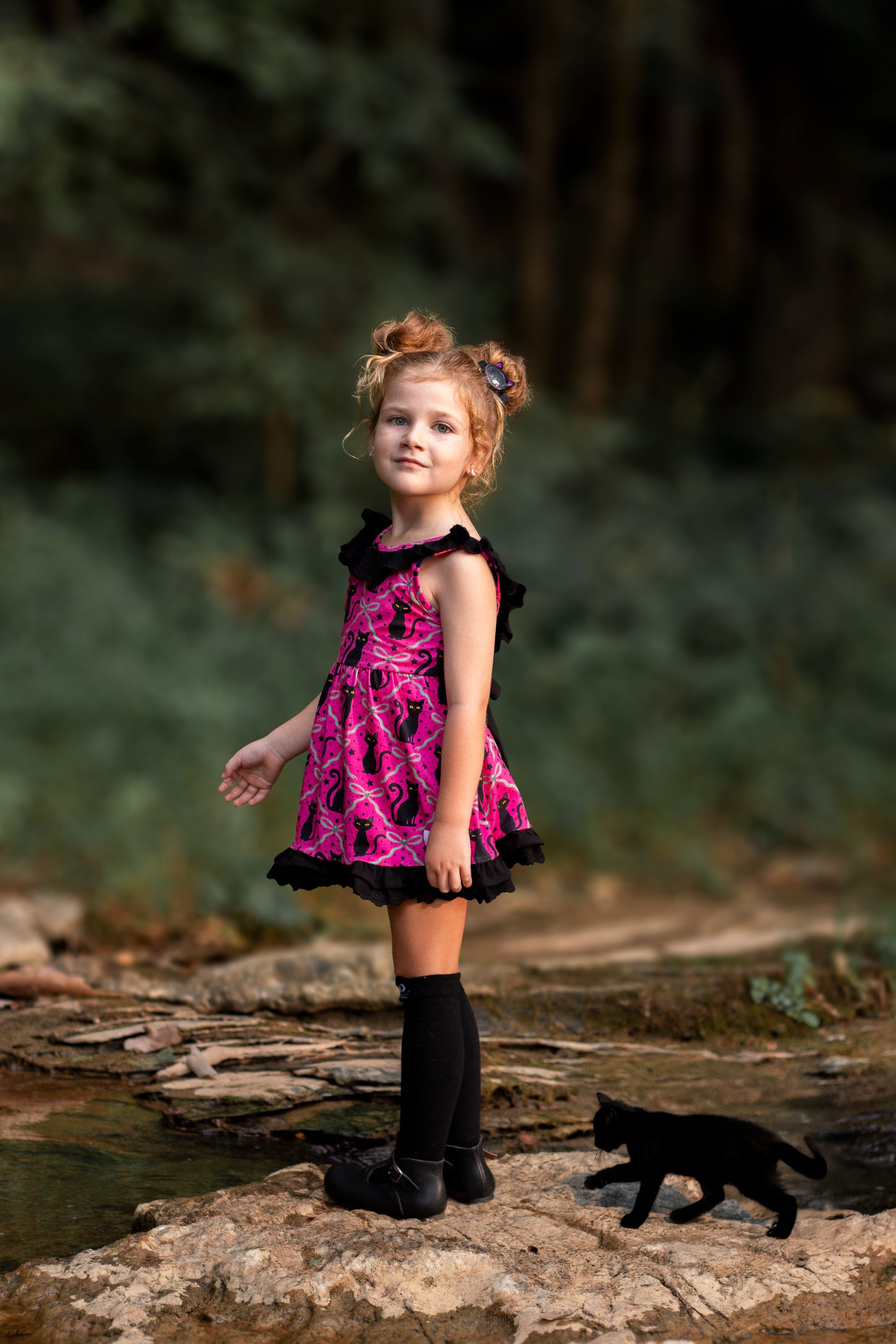 Halloween Purrfectly Spooky Tunic Set