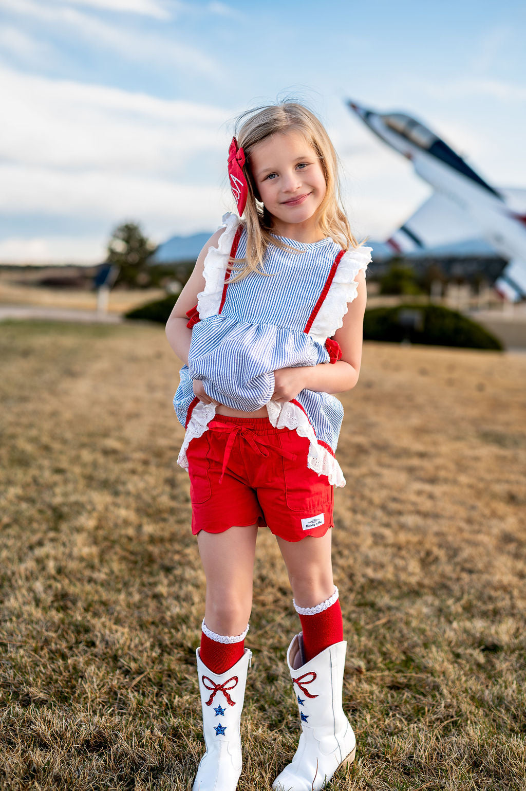 Freedom Stripes Tunic Set