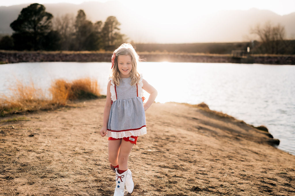 Freedom Stripes Tunic Set