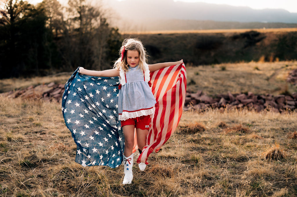 Freedom Stripes Tunic Set