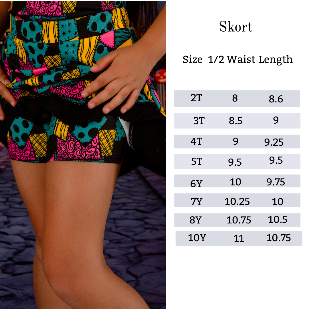 Sally Inspired Skort Set