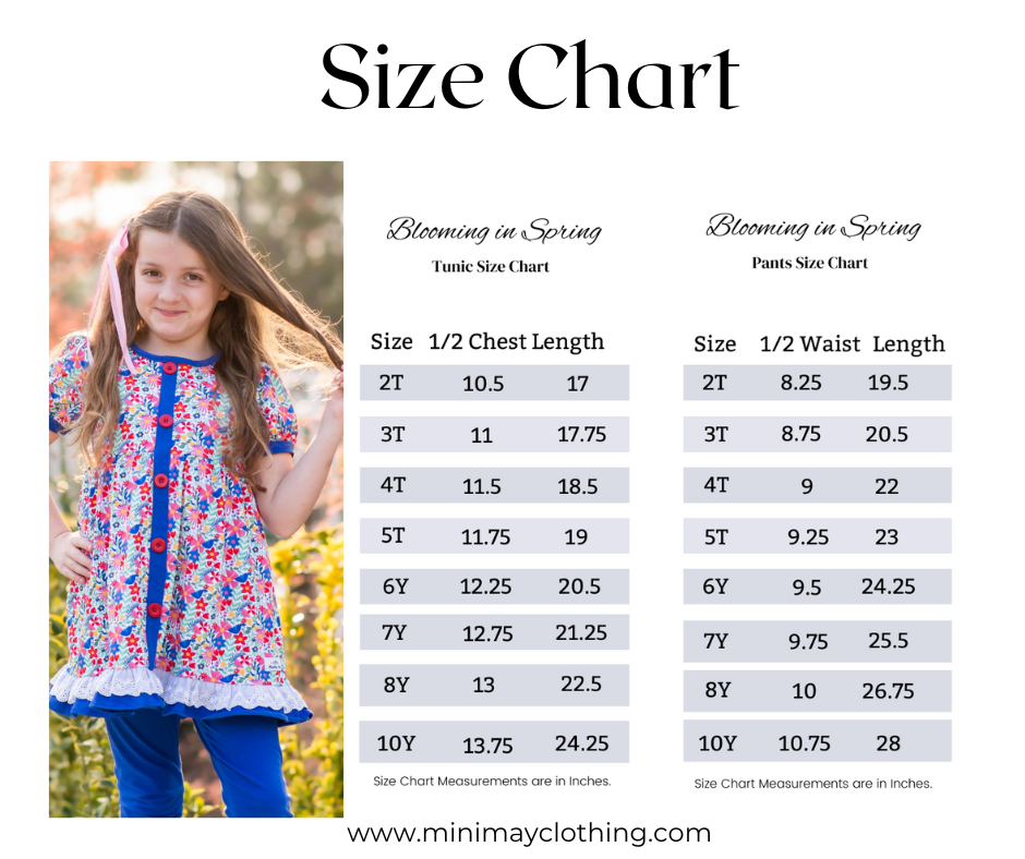 Blooming in Spring Floral Tunic Set