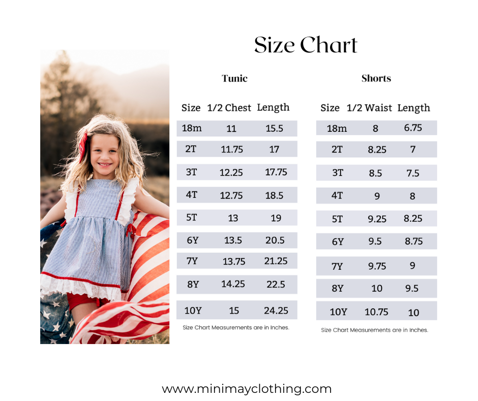 Freedom Stripes Tunic Set