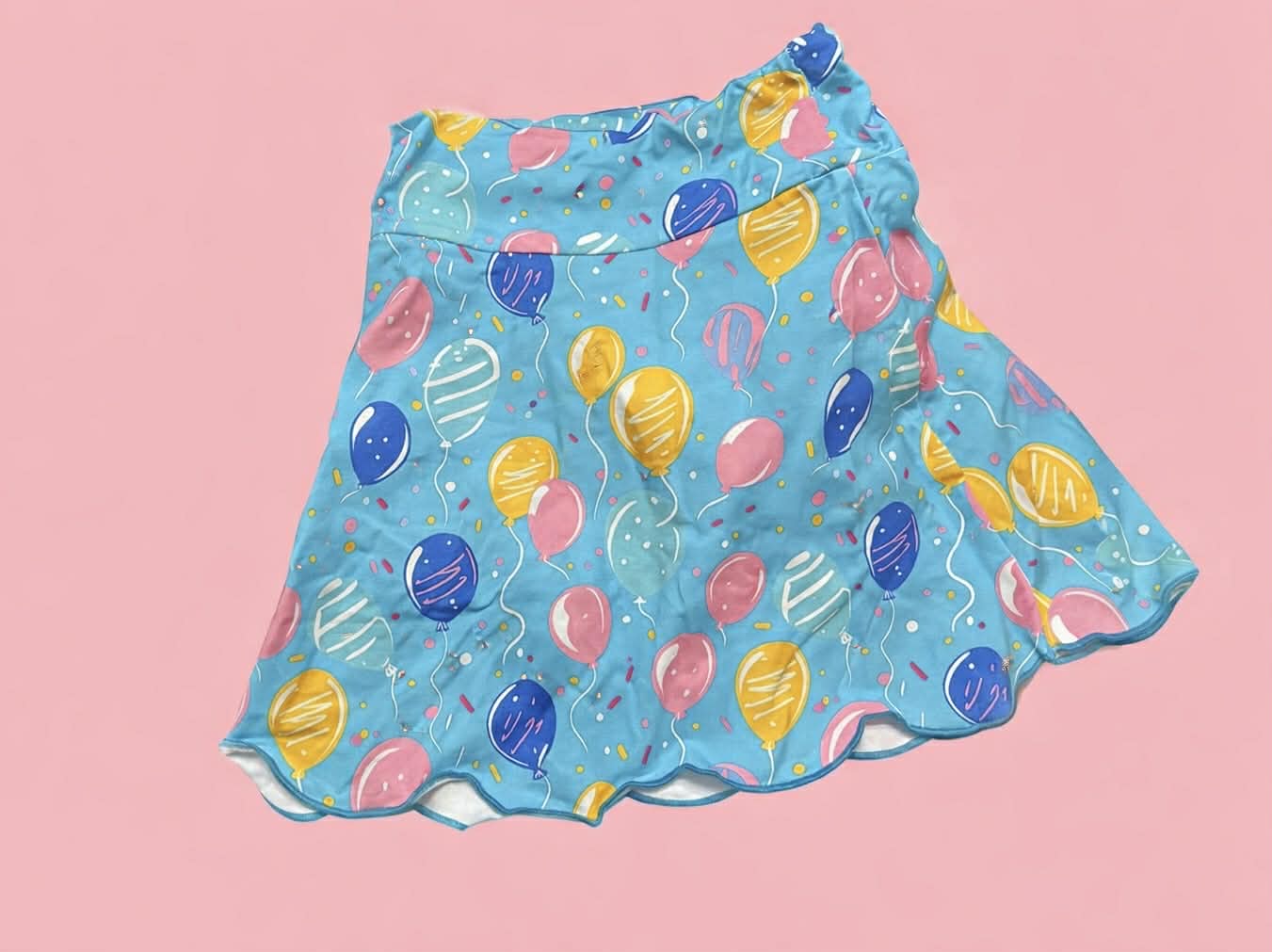 Birthday Balloons Skort