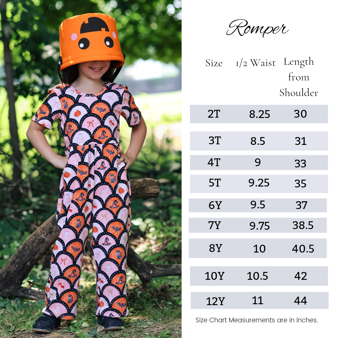 Tricks and Treats Leggy Romper