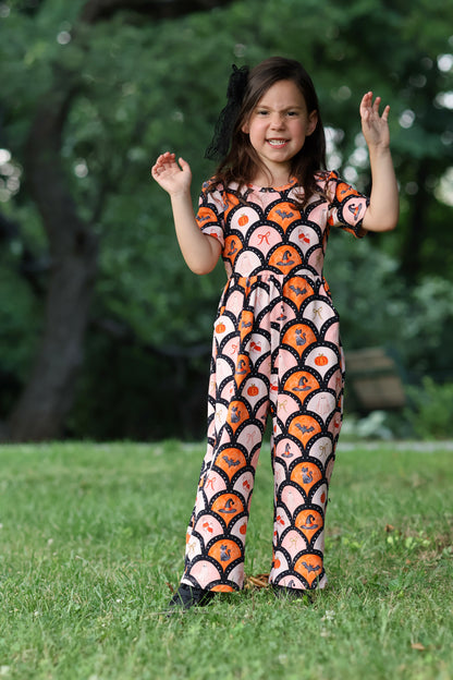Tricks and Treats Leggy Romper