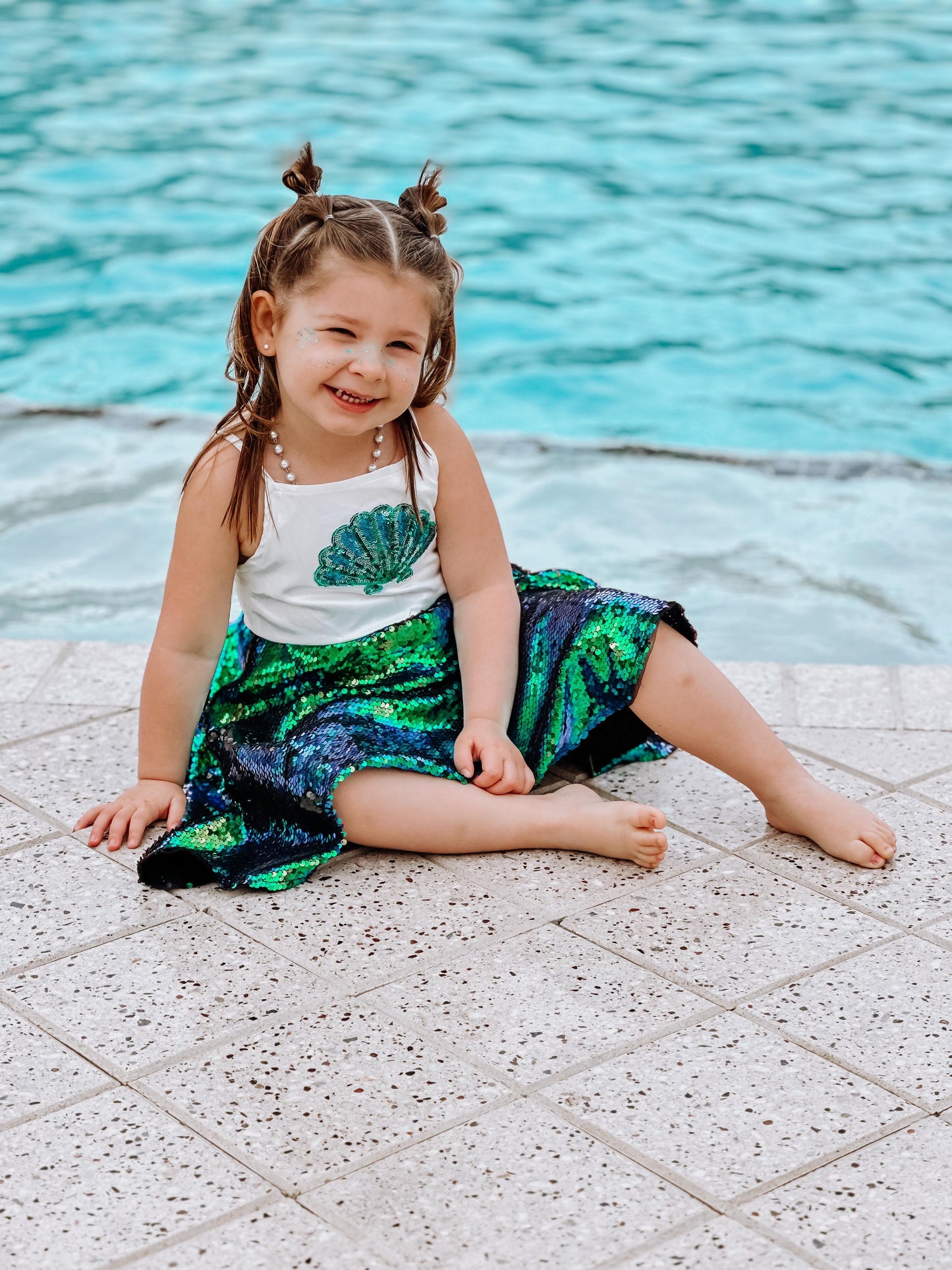 Princess of the Sea Mermaid Sequin Dress