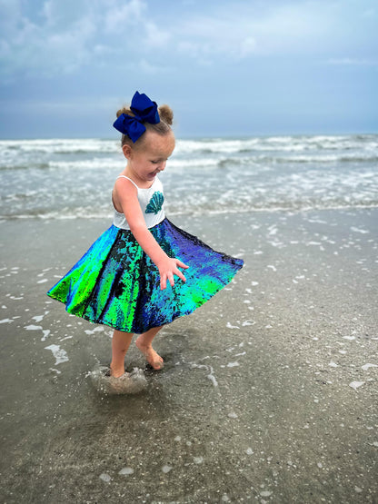 Princess of the Sea Mermaid Sequin Dress