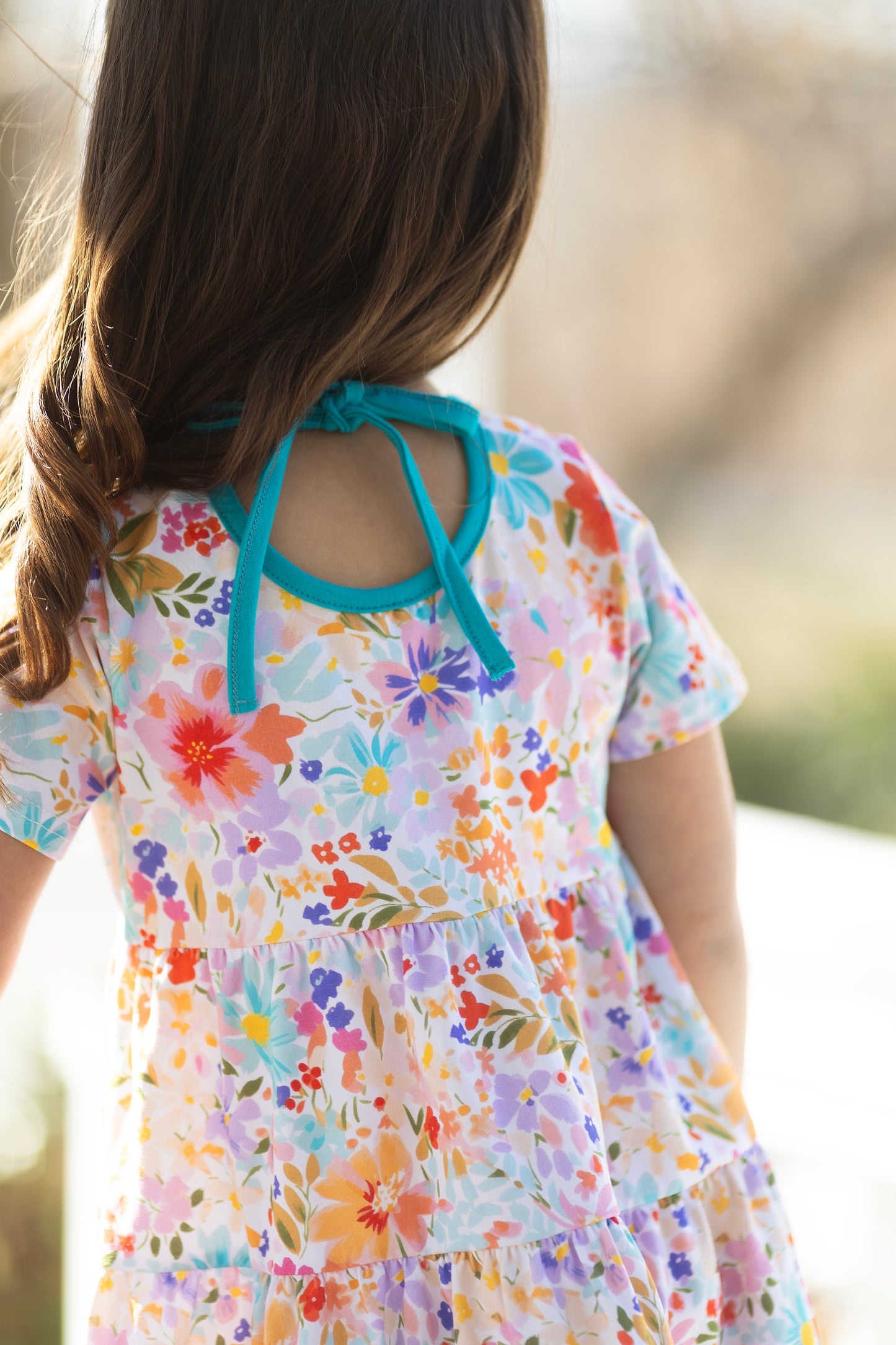 Belles Fleurs Floral Dress