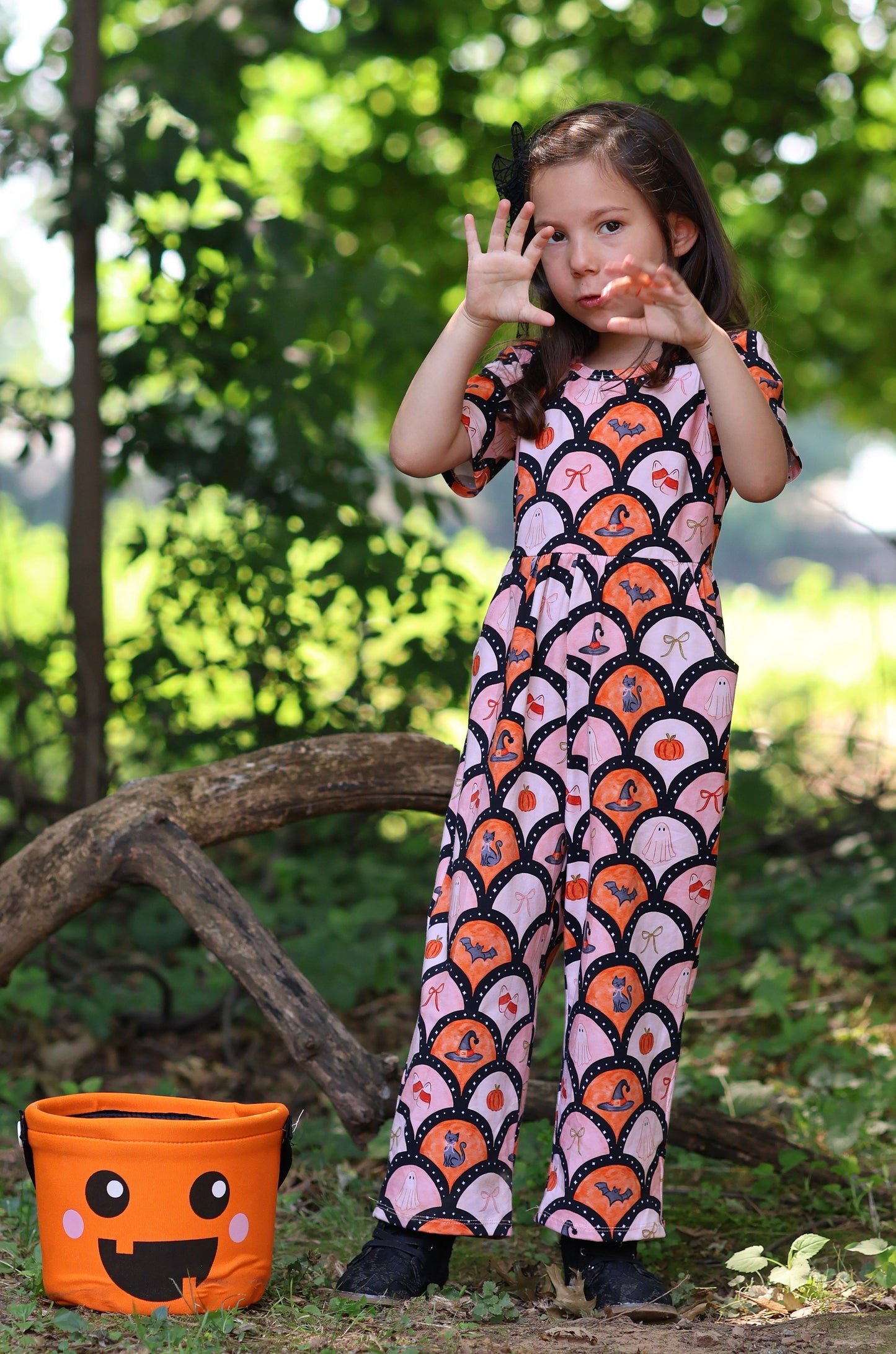 Tricks and Treats Leggy Romper