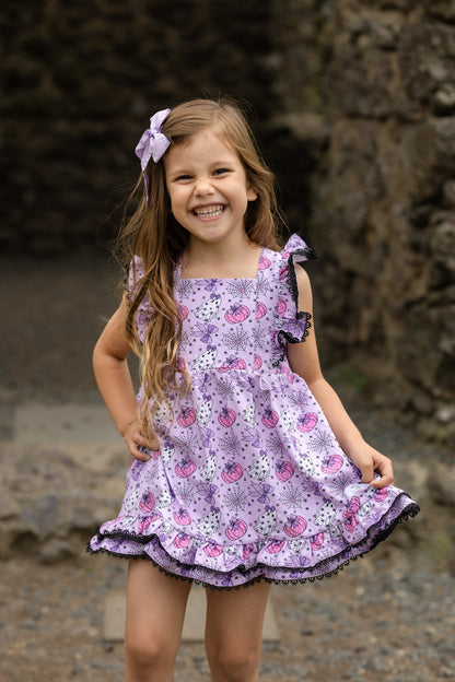 Halloween Ghoul Next Door Bow Back Tunic Set
