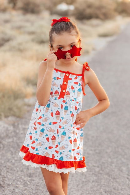 Ice Cream Freedom Dress Set