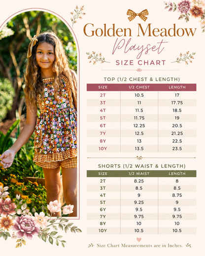Golden Meadow Fall Woven Playset