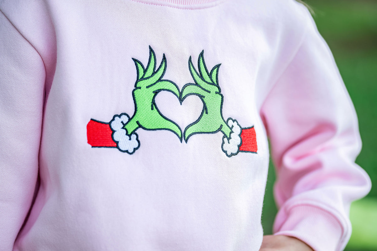 You're the Mean One Sweatshirt Mom and Mini Ready to Ship