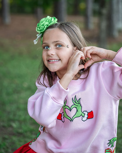 You're the Mean One Sweatshirt Mom and Mini Ready to Ship
