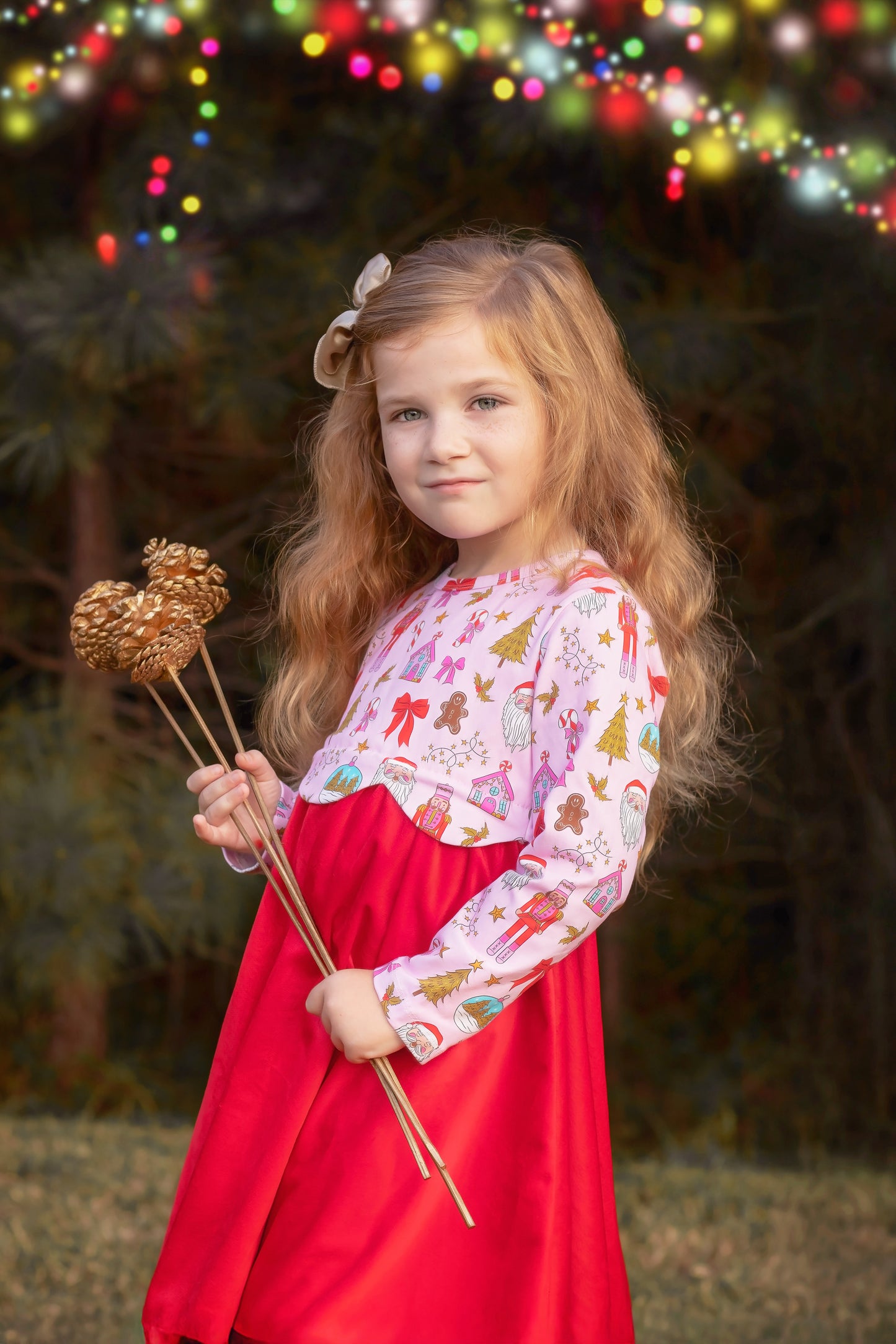 Nutcracker Velvet Dress