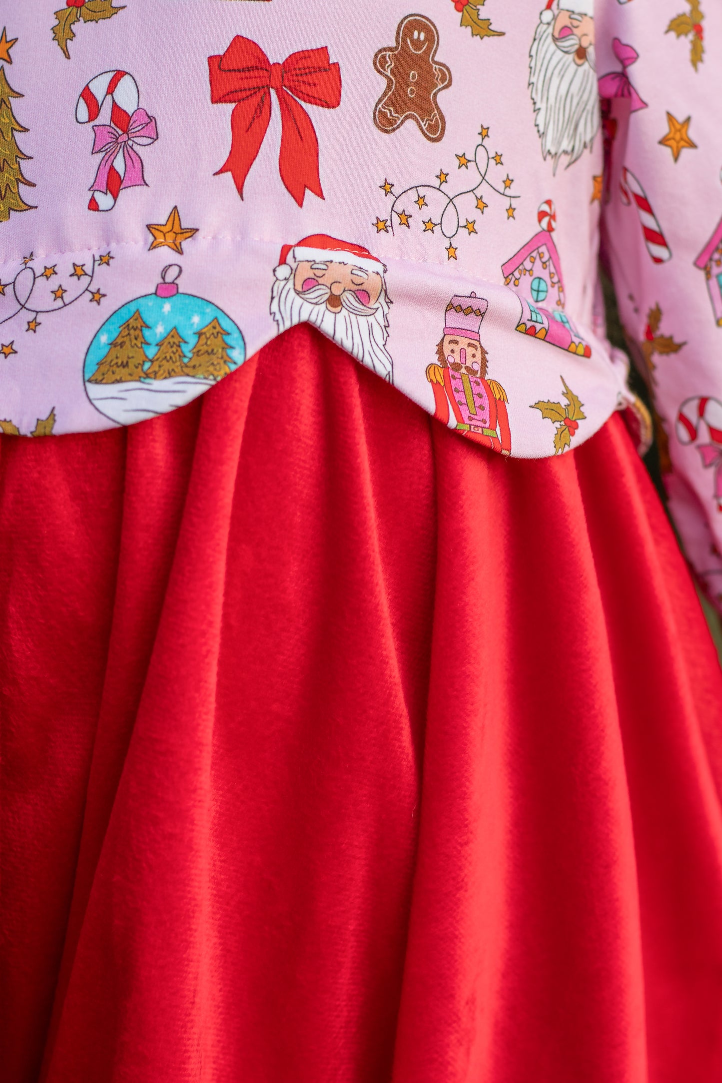 Nutcracker Velvet Dress