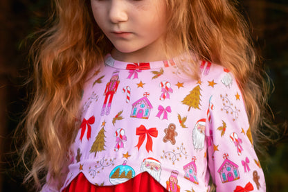 Nutcracker Velvet Dress