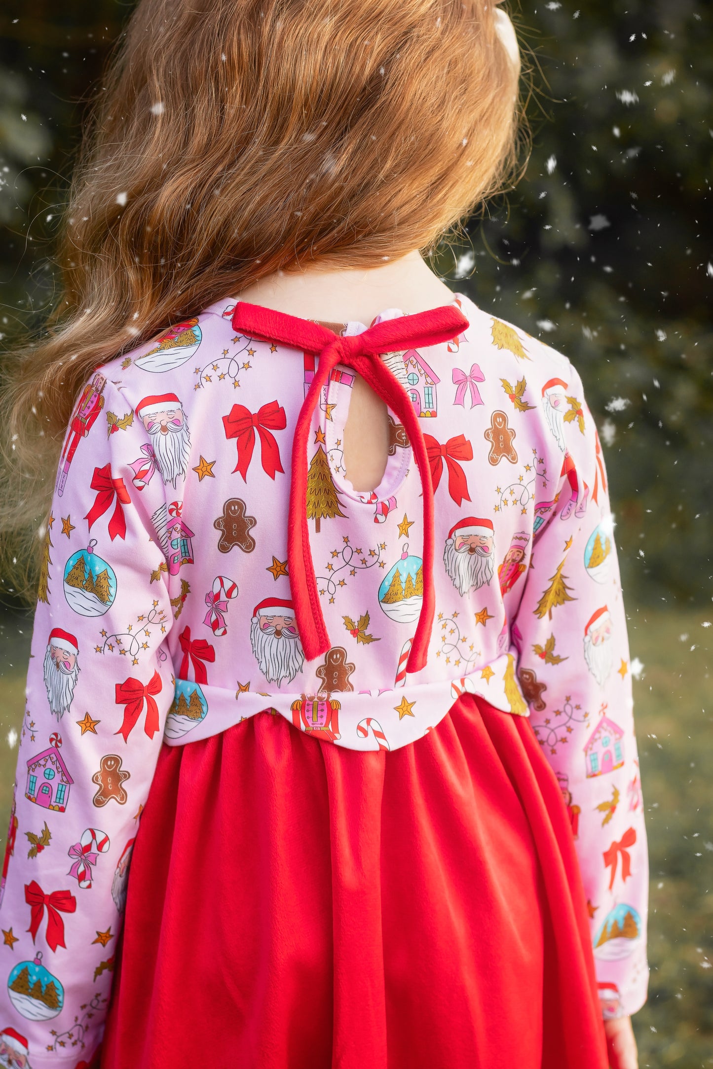 Nutcracker Velvet Dress