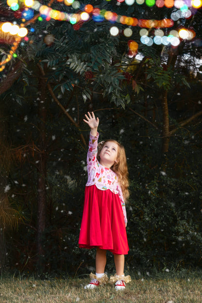 Nutcracker Velvet Dress