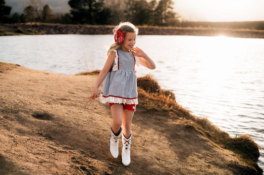 Freedom Stripes Tunic Set