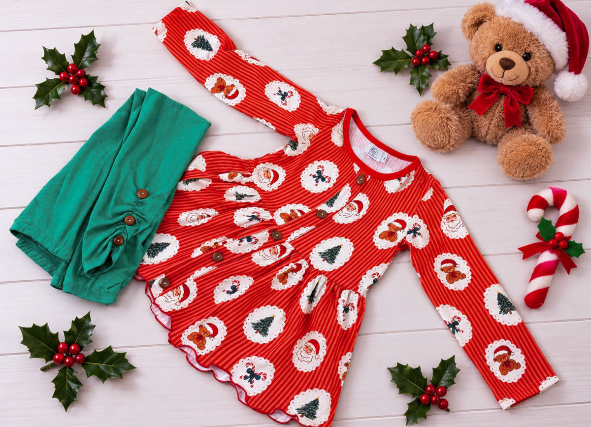 Merry Misletoe Christmas Playset Ready to Ship