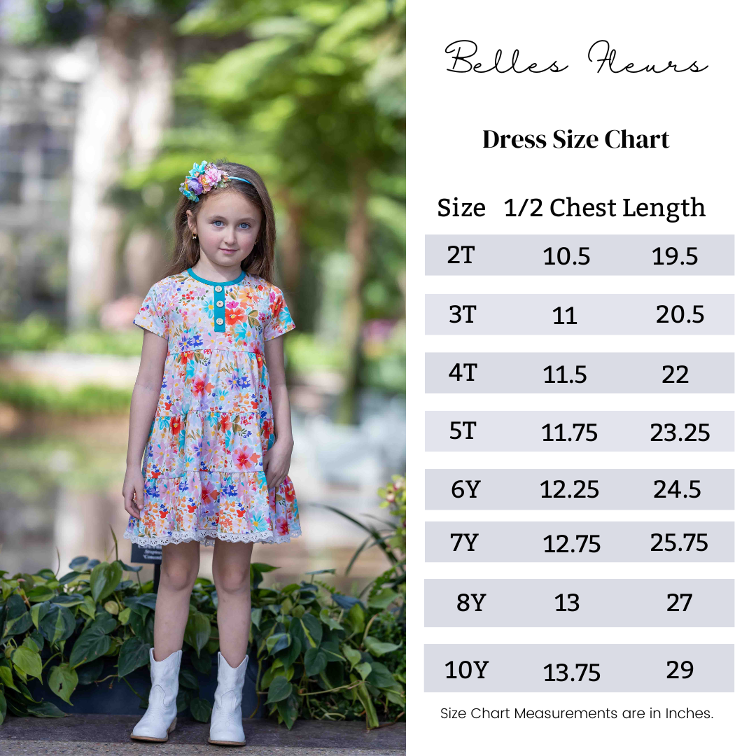 Belles Fleurs Floral Dress