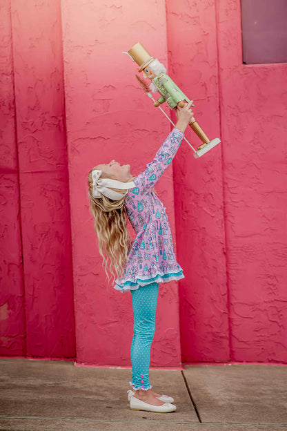 Pink Nutcracker Holiday Playset