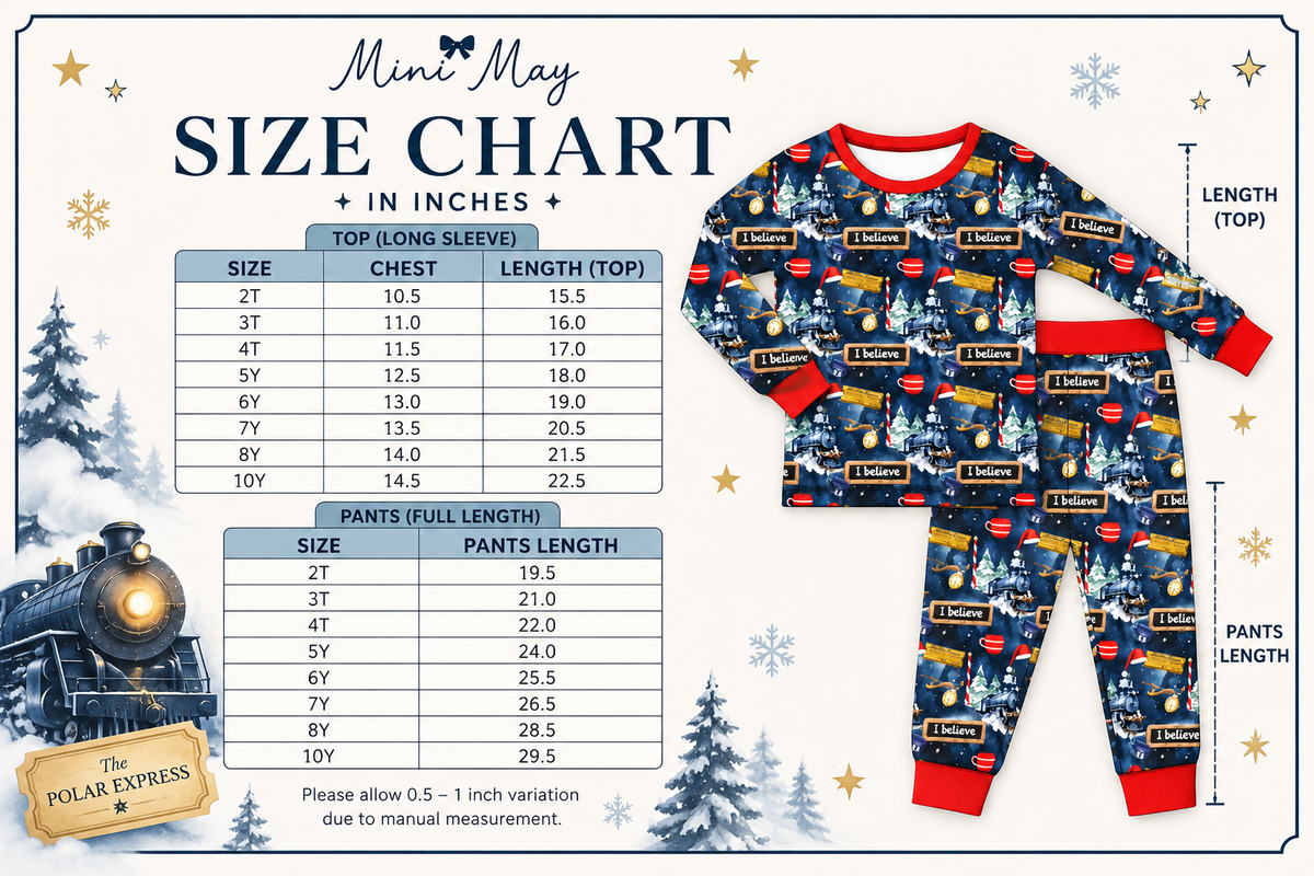 Polar Express Bamboo Set Limited Preorder