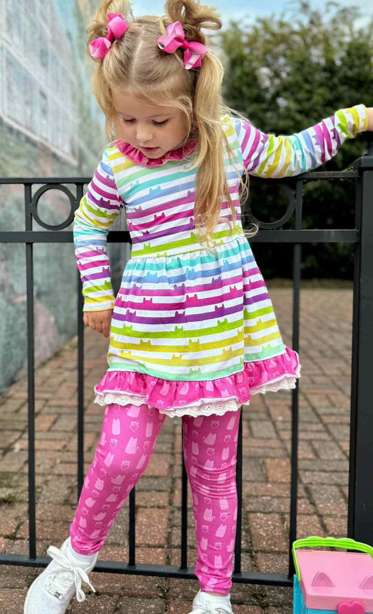 Dollhouse Rainbow Kitty